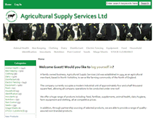Tablet Screenshot of agriculturalsupply.co